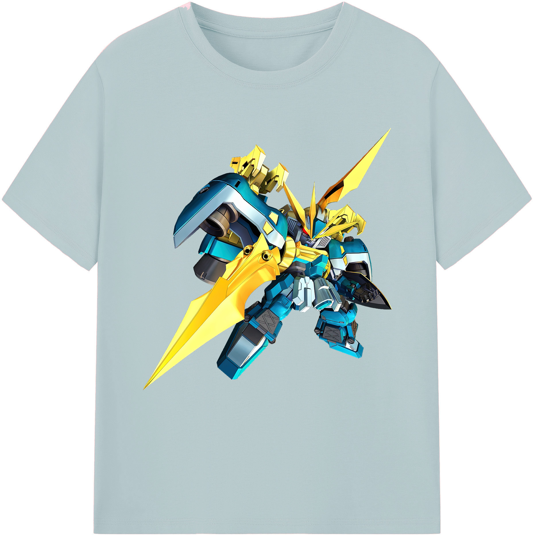 （画像用） 機動戦士ガンダム Mobile Suit Gundam 綿100％半袖Tシャツ（フロントプリント）